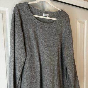Market & Spruce Crew Neck Sweater, Gray